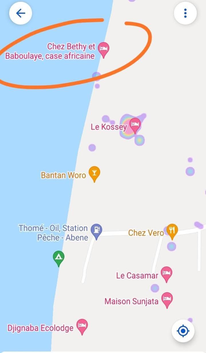 Villa Chez Bethy & Baboulaye Jungle Et Ocean Abémé Esterno foto