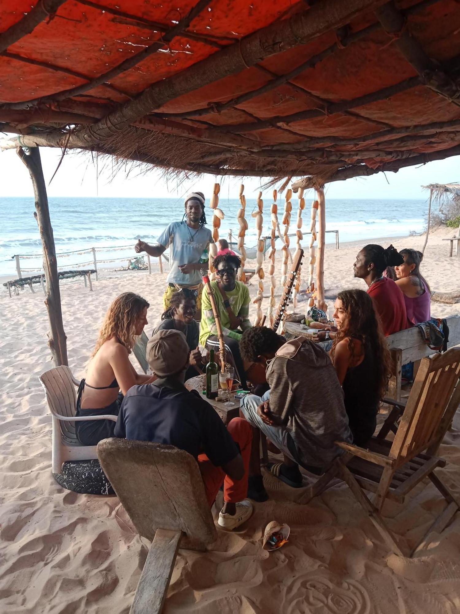 Villa Chez Bethy & Baboulaye Jungle Et Ocean Abémé Esterno foto