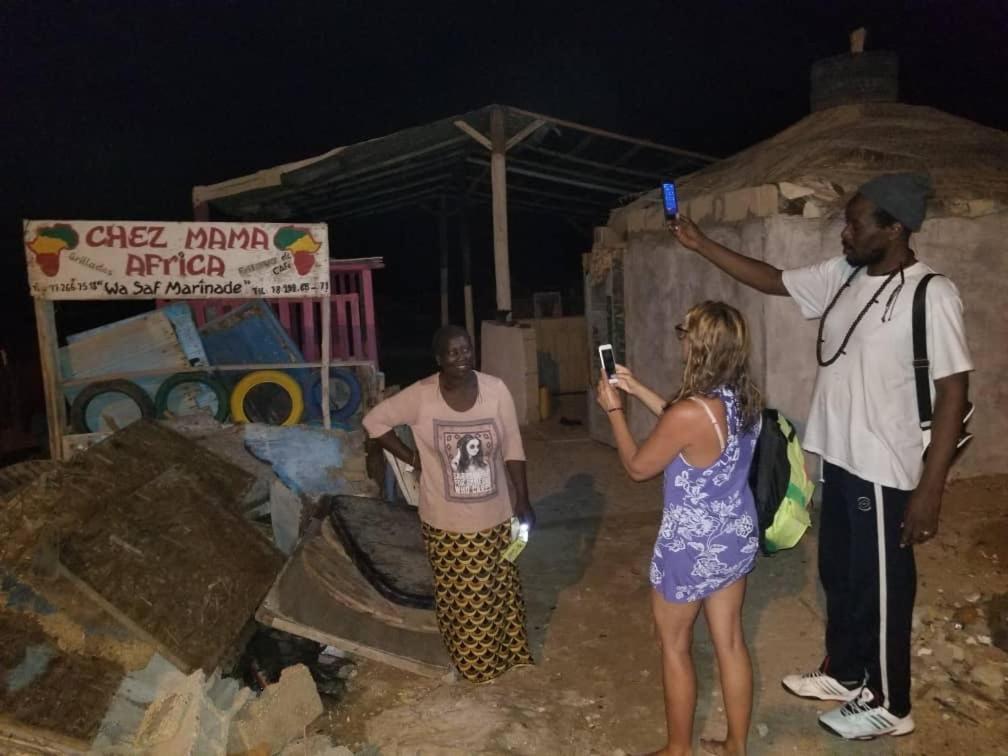 Villa Chez Bethy & Baboulaye Jungle Et Ocean Abémé Esterno foto